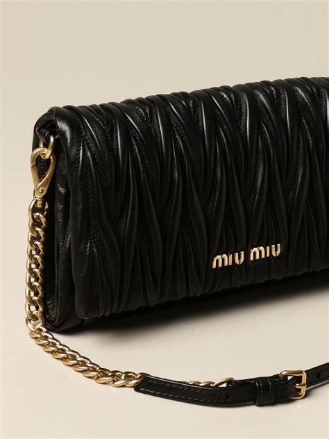 miu miu crossbody handbag in black|mini crossbody purses.